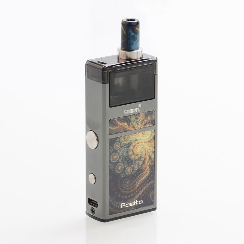 Buy Authentic Smoant Pasito 25W 1100mAh Mod Gun Metal Pod